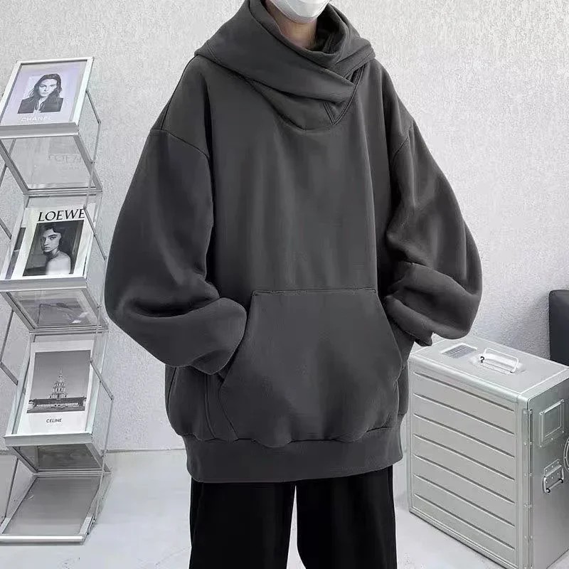 Men’s Oversized Ninja Turtleneck Hoodie