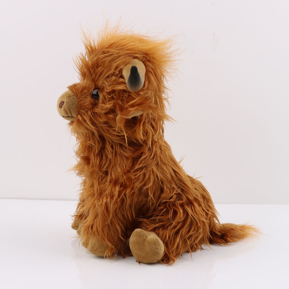 29cm Kawaii Highland Cow Plush Toy