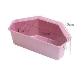 Kitchen Sink Triangle Drain Basket Pool Drain Basket Rag Storage Basket