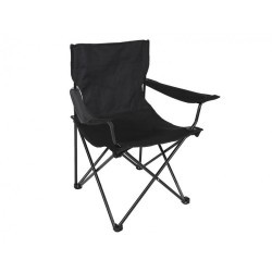 Folding Camp Chair – Black