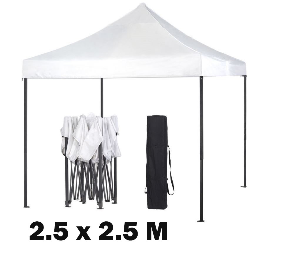 Gazebo 2.5M X 2.5M White