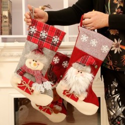 Christmas socks gift bag