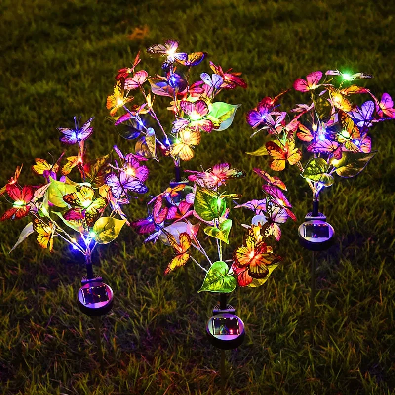 🦋Solar Outdoor Butterfly Lights💐