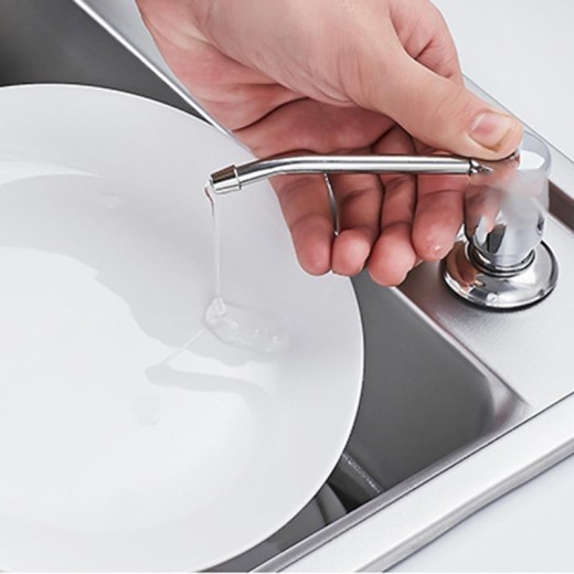 Sink soap dispenser