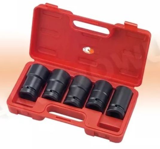 Black Impact Socket set 5PCS 3/4″ DRIVE 80MM