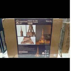 Building Toys Rokr ROBOTIME Roklife Eiffel Tower Puzzle 3D Wooden Kids Toys