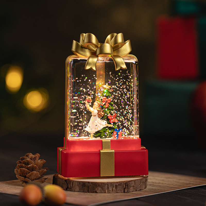 Christmas Birthday Gift Decorations Crystal Lamp Ornaments