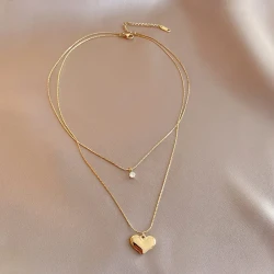 Women's Love Pendant Luxury Necklace Commuting