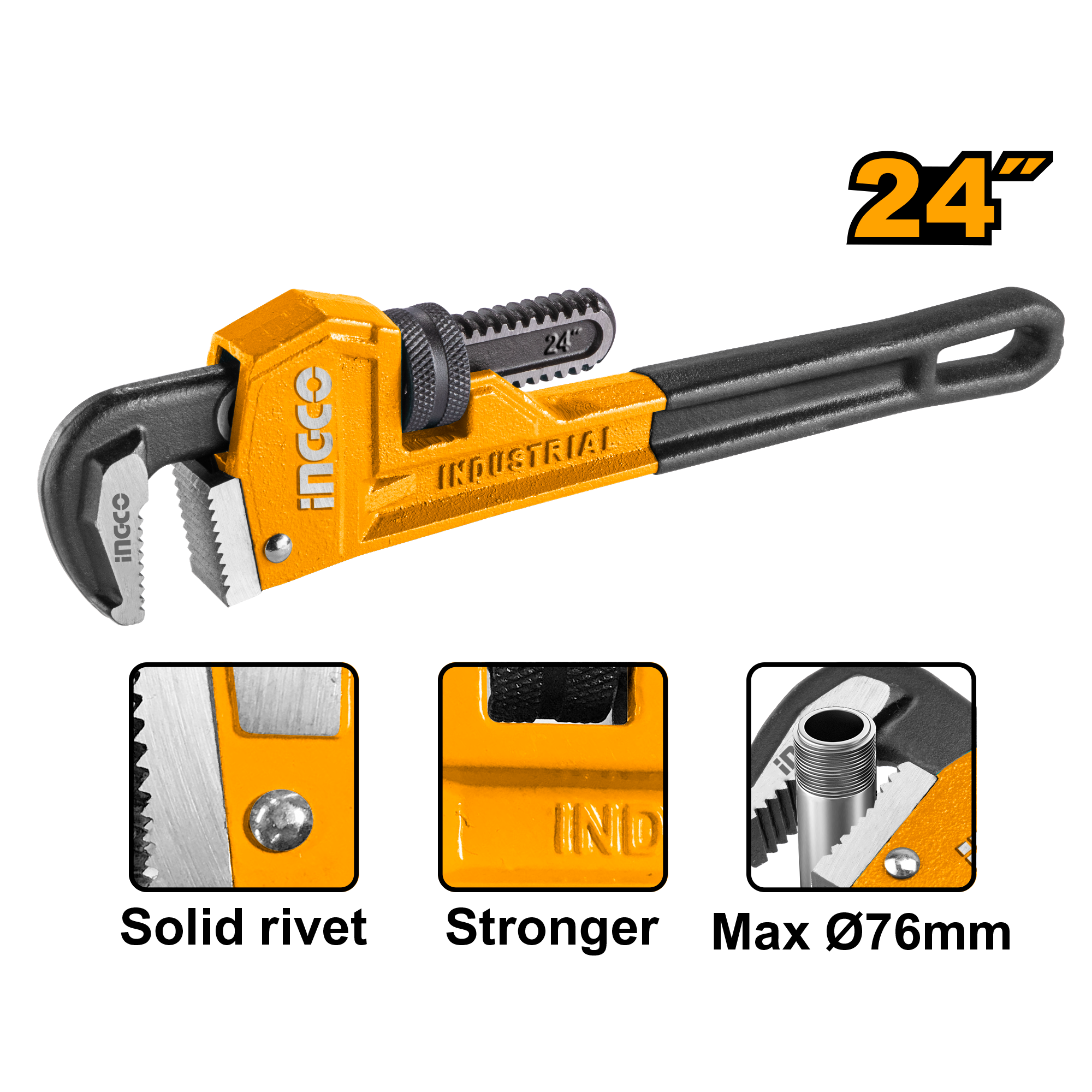 Pipe wrench 24″
