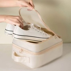 Travel Storage Three-layer Shoe Bag Thickened Oxford Cloth Shoe Bag