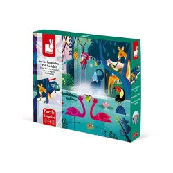 Janod - Surprise Puzzle Feast in the Jungle