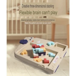 Tetris Building Blocks Puzzle Children's Intelligence Toy Boys Girls Assembled Toys