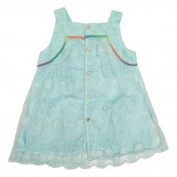 Dress Lacy Light Turquoise | 6m - 4y