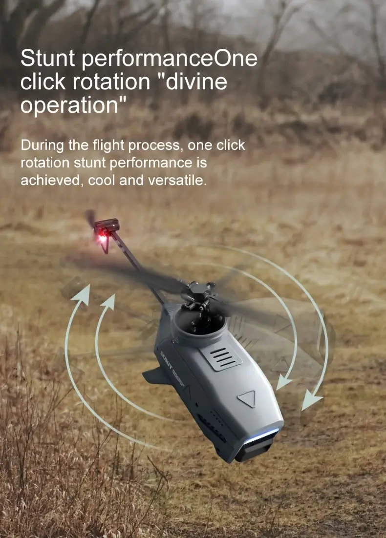 1pc L1 Helicopter Drone with Dual 8K Cameras, 720p Video Resolution, 120° Wide Angle, 30° Adjustable, Easy Remote Control, Wireless App Operation, 12-15 Min Flight Time, 1968.5inch Max Altitude, 5m/s Speed, for Beginners, with Backup Propeller & Storage B