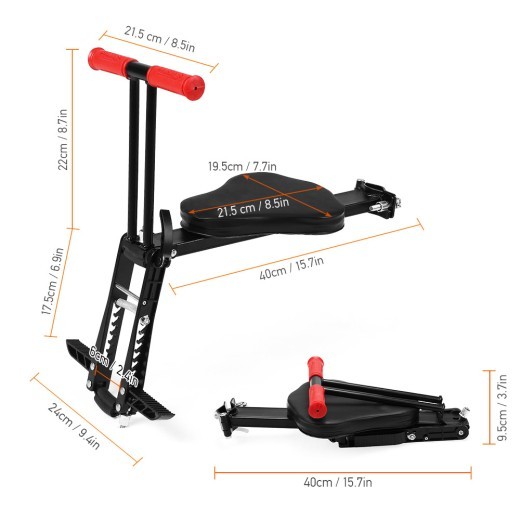 Mountain bike safety seat