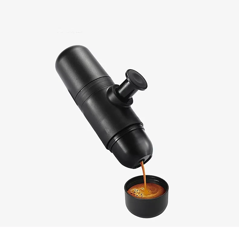 Condensed portable mini coffee machine