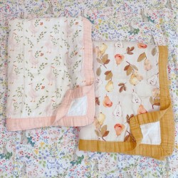 Summer Air Conditioning Blanket Bamboo Cotton Four-layer Yarn Single Child Cool Feeling Quilt Thin Blanket