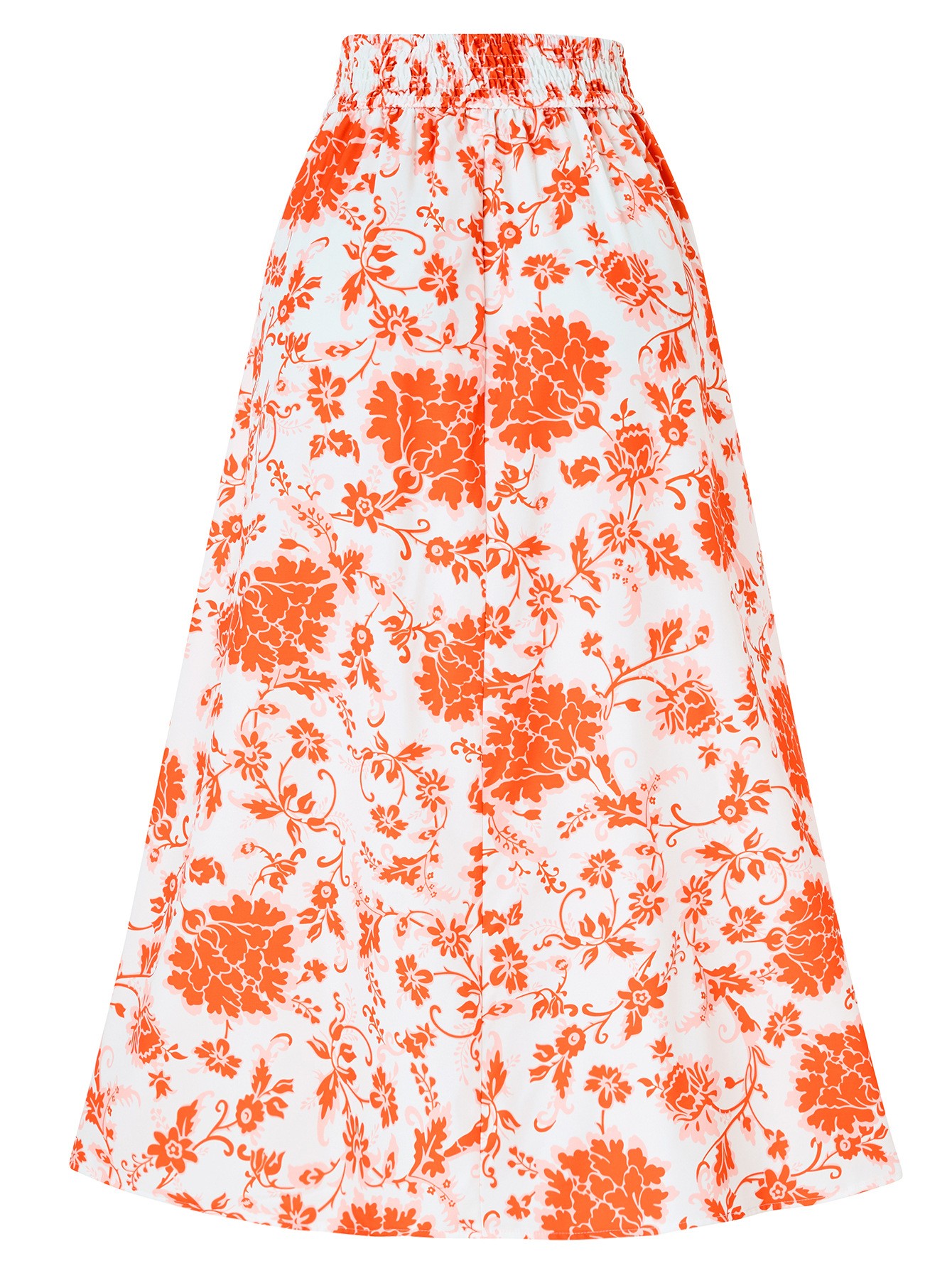 European And American Hot Print Casual Waist Tight Fresh Air Skirt