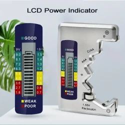 Universal Digital Battery Tester