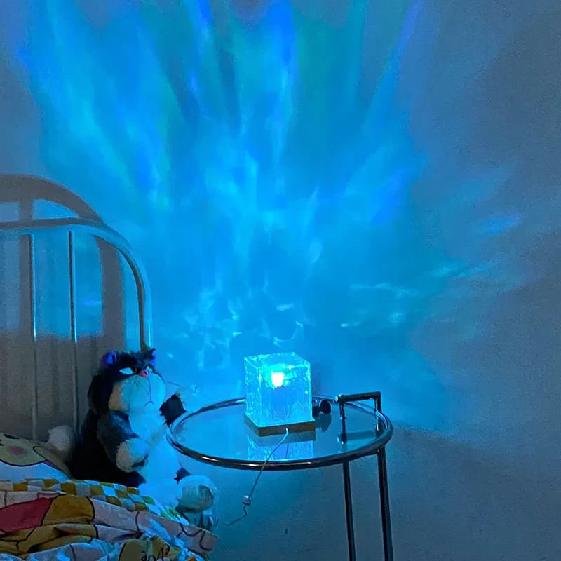 LED Water Ripple Ambient Night Light