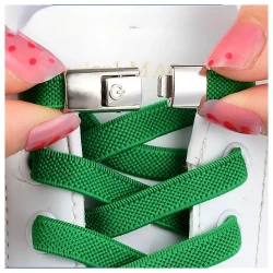 Press Lock Shoelaces Without Ties Elastic Laces