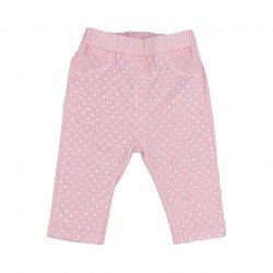 Tights Peach 3/4 Length | 6-9 & 9-12m