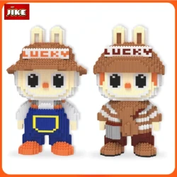 Jike Nano Blocks Medium Pumpkin Series 3D Model, Toy Block Stacking Pumpkin, DIY Construction Block