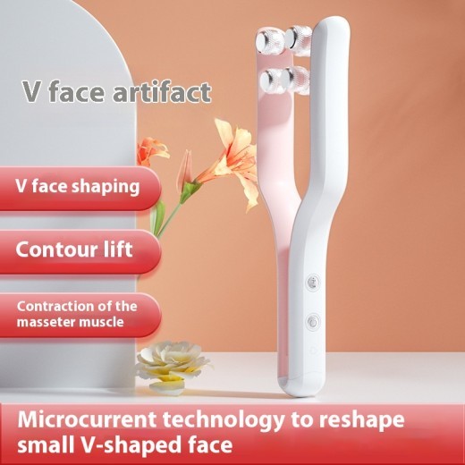 Micro-current Roller Face Slimming Massage Instrument