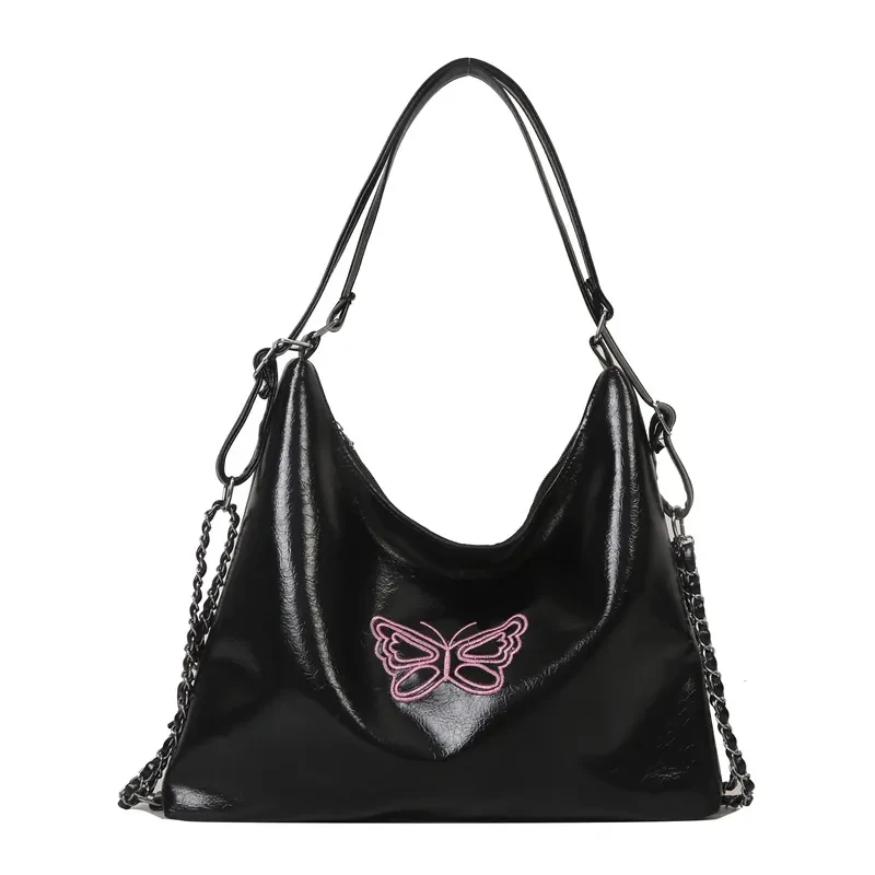 Women's Fashion Casual Soft Leather Large Capacity One-shoulder Bucket Bag