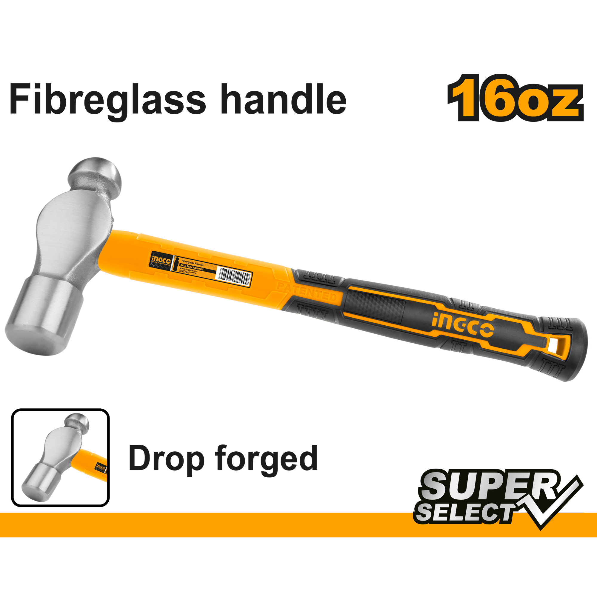 16oz Ball Pein Hammer