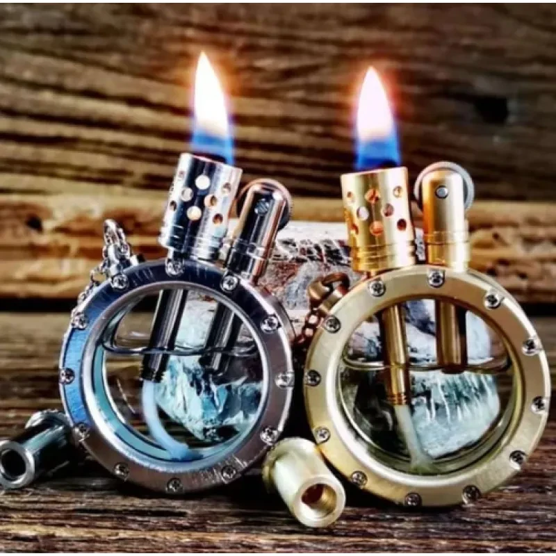 Vintage Transparent Kerosene Lighter