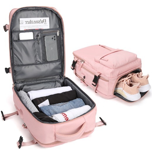 Super Large Lightweight Multifunctional Luggage Backpack