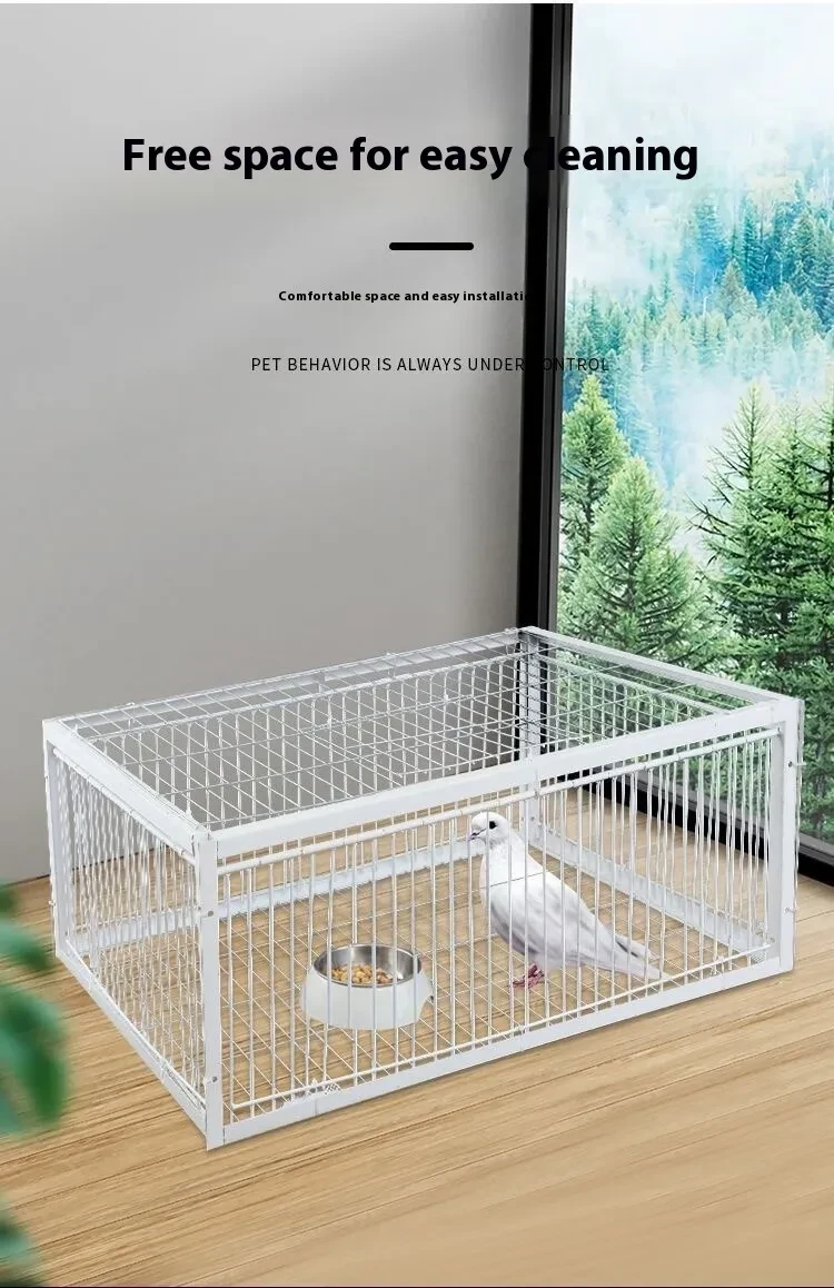 AutoTrap Bird Cage - Entry Only, No Exit, With Base