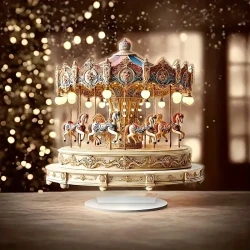 Romantic Tabletop Decor with Elegant Base