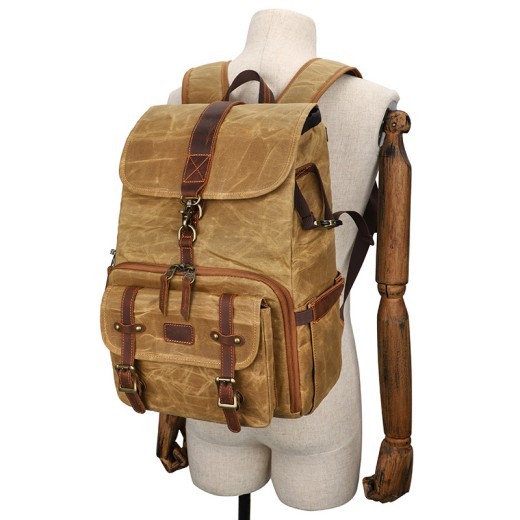 Shoulder Camera Bag Simple Canvas SLR Digital Camera Pure Color Notebook