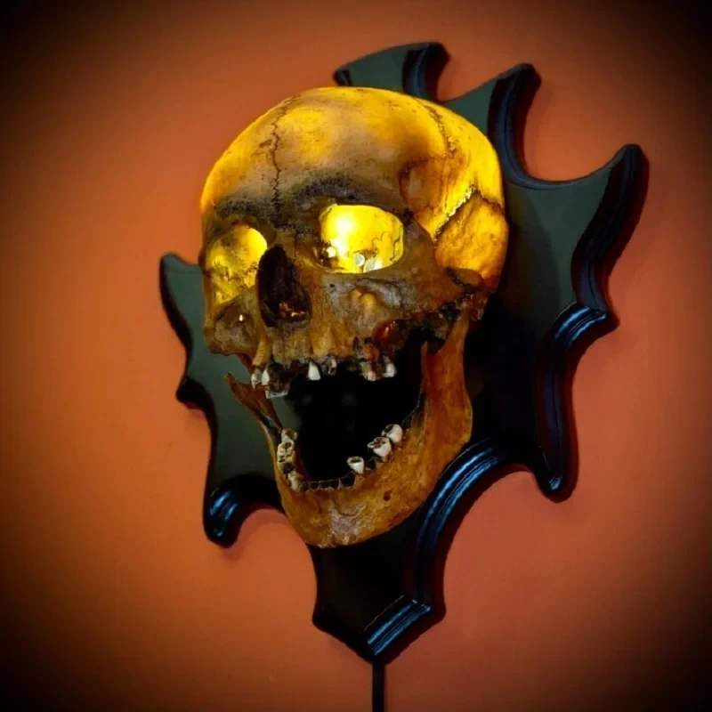 Skull lamp“Singing head”night light