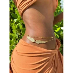 Waist Chain Double Wings Angel Body Chains Beach Accessories