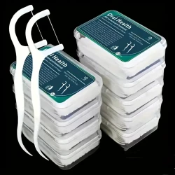 50 One 3.03-Inch Long Polyester Floss Box Set