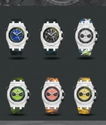 Men’s Fashion Silicone Waterproof Automatic Mechanical Sports Watch