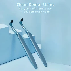 Plaque-Removing Manual Tooth Stain Cleaning Brush