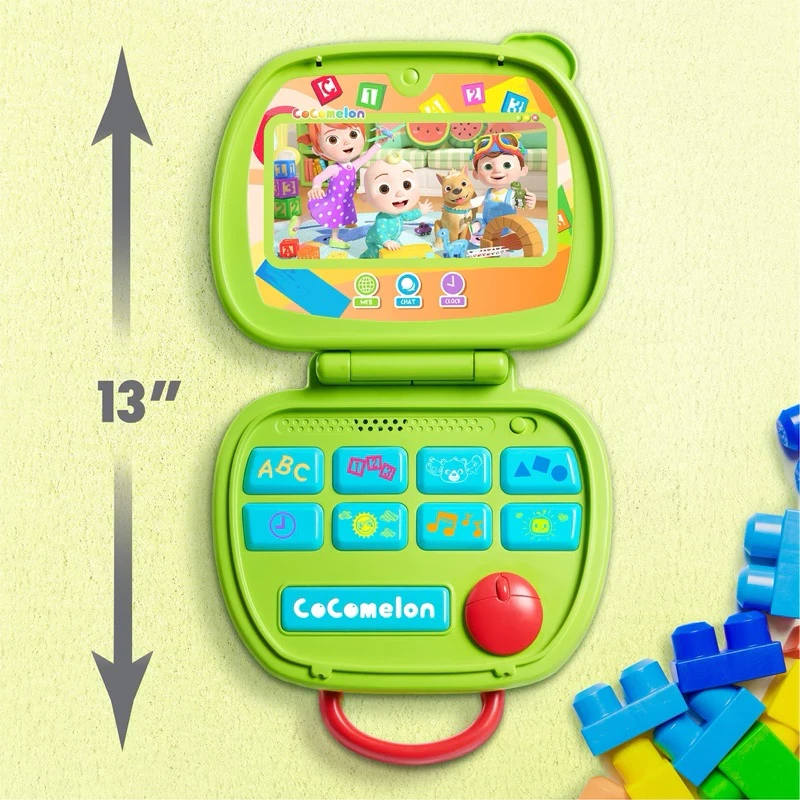 CoComelon Sing & Learn Laptop Original Toy Laptop for Baby Toddlers Baby Kids