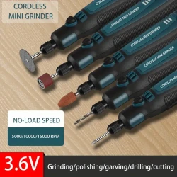 1 Set DIY Small Electric Grinder, Household Hand-held Electric Engraving Tool For Jade Engraving, Polishing Tool, USB Rechargeable Electric Grinder