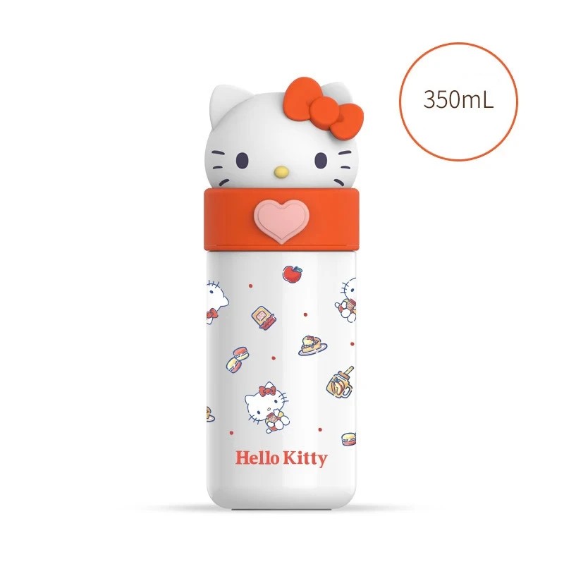 Miniso Hello Kitty Cinnamoroll Kuromi Stainless Steel 316 Thermos Water Bottle – Vacuum Termo Kids Vacuum Flask Bottle Tumbler
