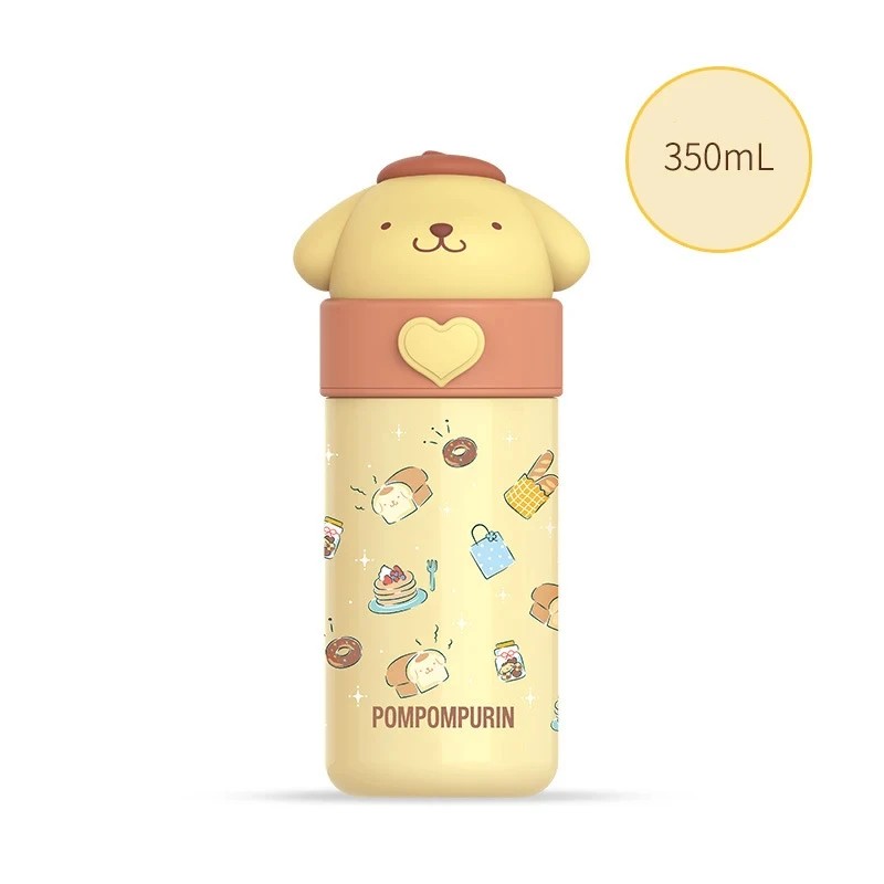 Miniso Hello Kitty Cinnamoroll Kuromi Stainless Steel 316 Thermos Water Bottle – Vacuum Termo Kids Vacuum Flask Bottle Tumbler