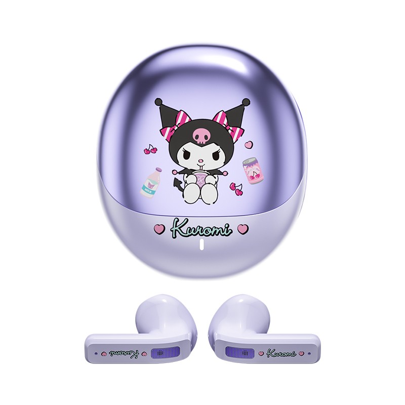 Miniso Sanrio BL02 Wireless Bluetooth 5.4 Earphones – Touch Control HD Call Earbuds with LED, Long Endurance Music Headphones, Cute Design