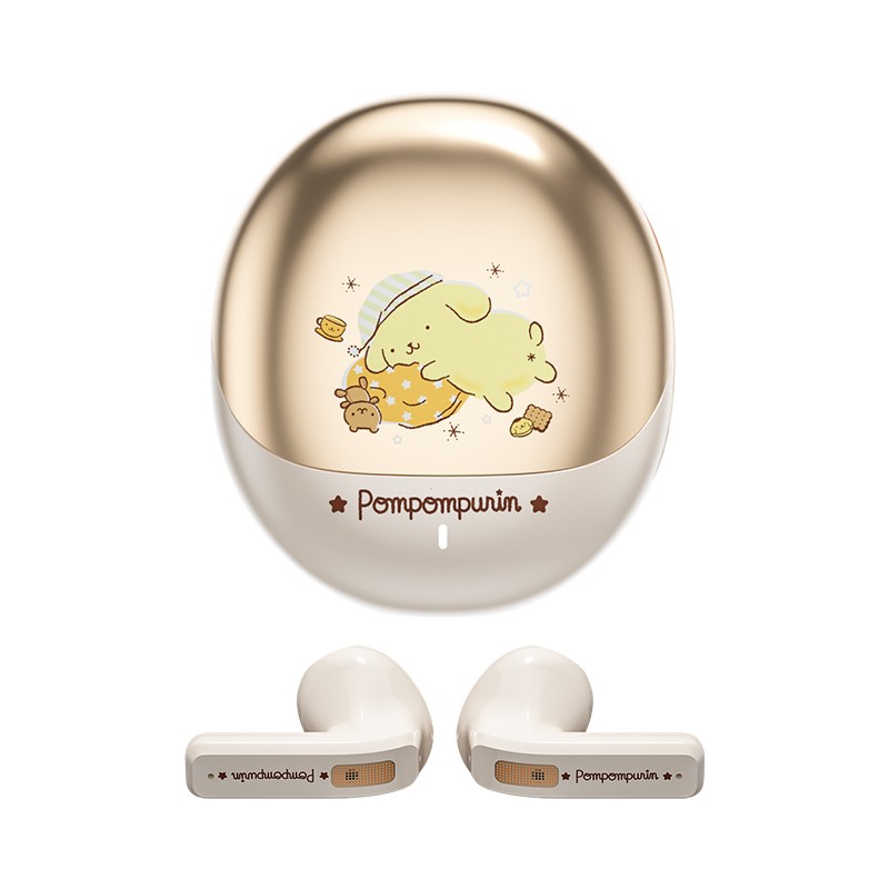 Miniso Sanrio BL02 Wireless Bluetooth 5.4 Earphones – Touch Control HD Call Earbuds with LED, Long Endurance Music Headphones, Cute Design