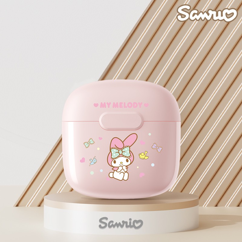 Miniso Sanrio BL22B Bluetooth 5.3 Wireless Earbuds – Cute My Melody Earphones with HIFI Stereo Sound, Hello Kitty & Kuromi