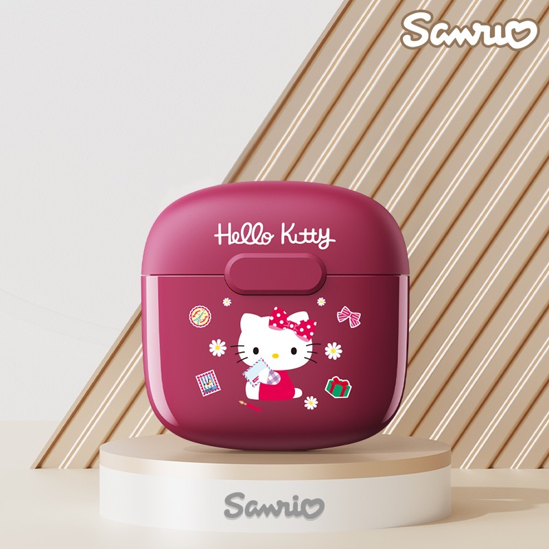 Miniso Sanrio BL22B Bluetooth 5.3 Wireless Earbuds – Cute My Melody Earphones with HIFI Stereo Sound, Hello Kitty & Kuromi