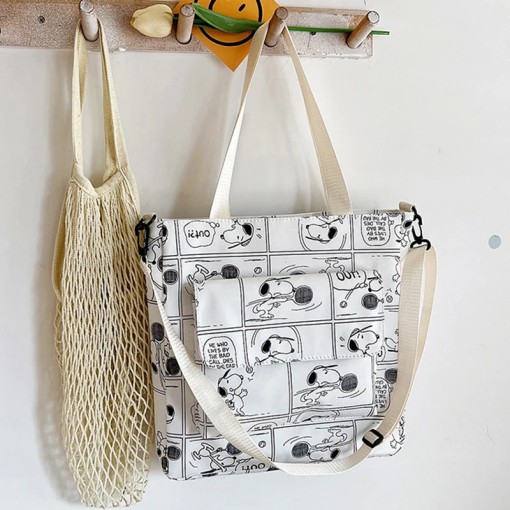8323 Mini Tote Bag with Shoulder Snoopy SNOOPY IP Deli