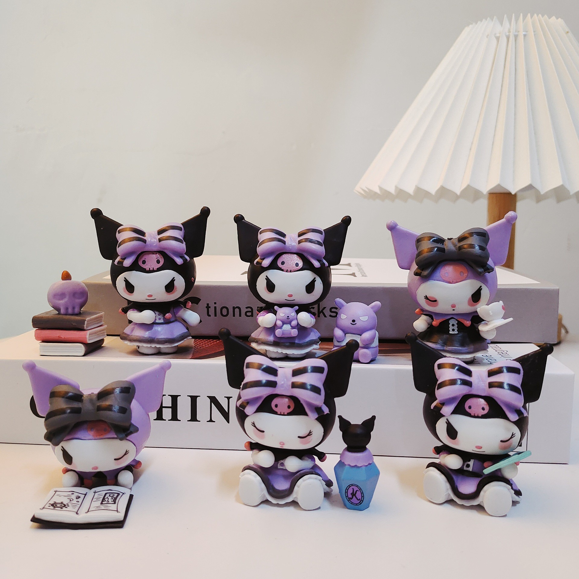 MINISO Mystery Box Kuromi Magic Series Doll Collection – Kawaii Halloween Birthday Gift, Desk Decoration, Blind Anime Figure
